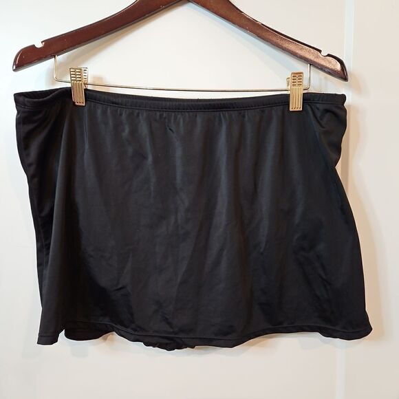🌹Silky Soft plus Size Skort Swim Bottom sz 18 - Picture 4 of 7